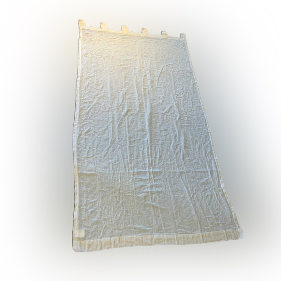 2 Pier1 Imports cotton loop curtains - Picture 4 of 11